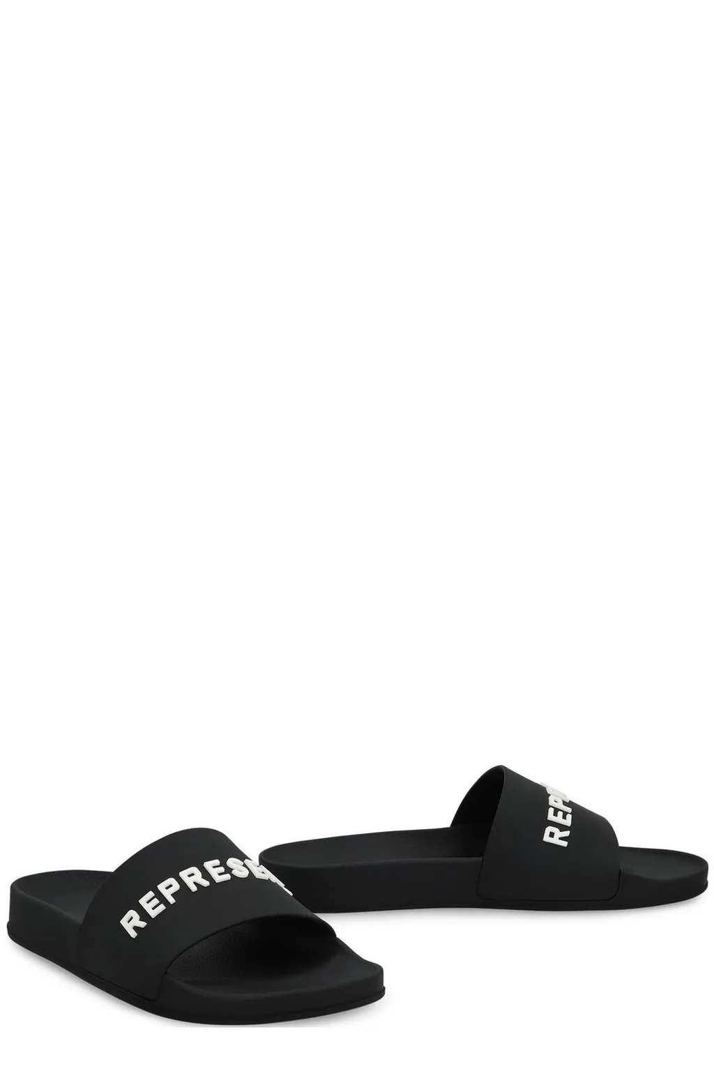 Represent Logo Debossed Pool Slides