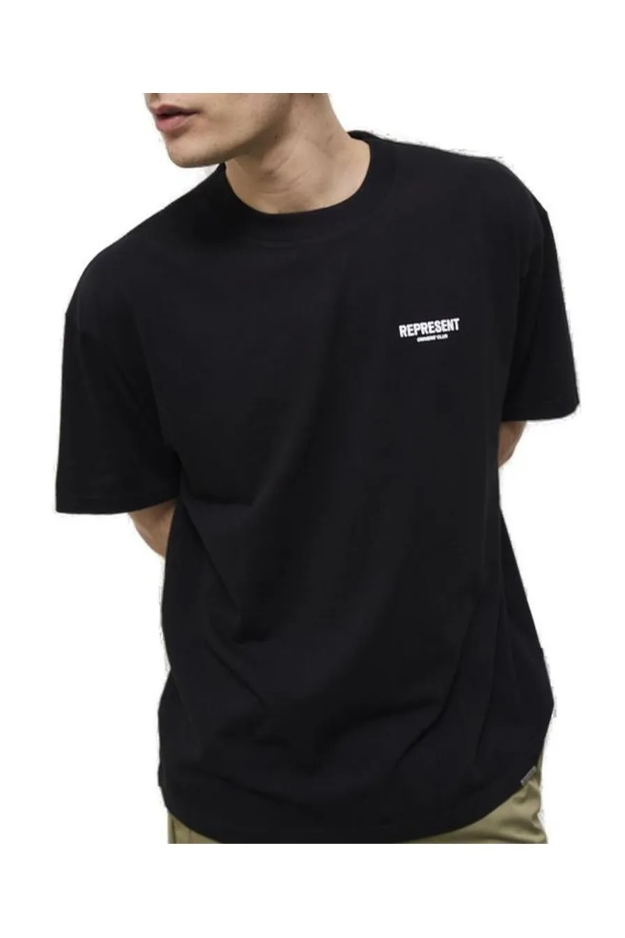 Represent Logo Printed T-Shirt