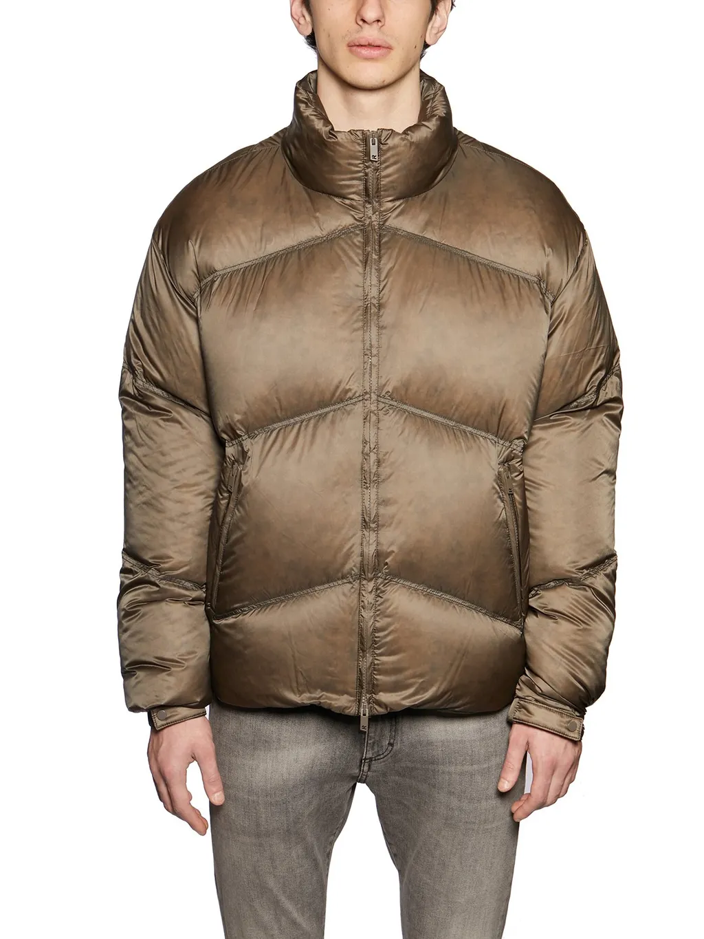 Represent Washed Puffer Jacket