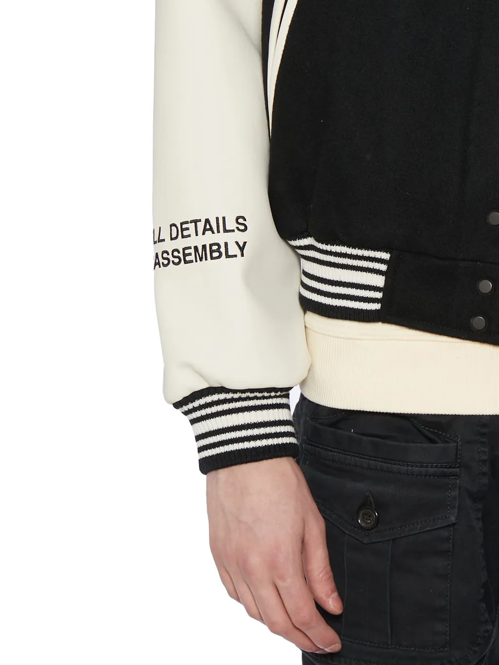 Represent Initial Padded Bomber Jacket