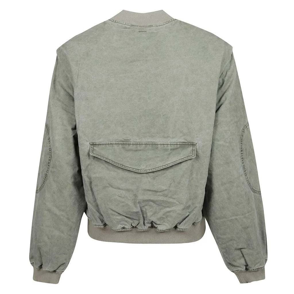 Represent Inset Sleeved Zipped Bomber Jacket