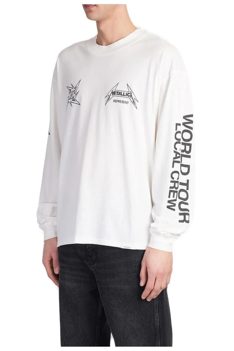 Represent X Metallica Local Crew Long Sleeve T-Shirt