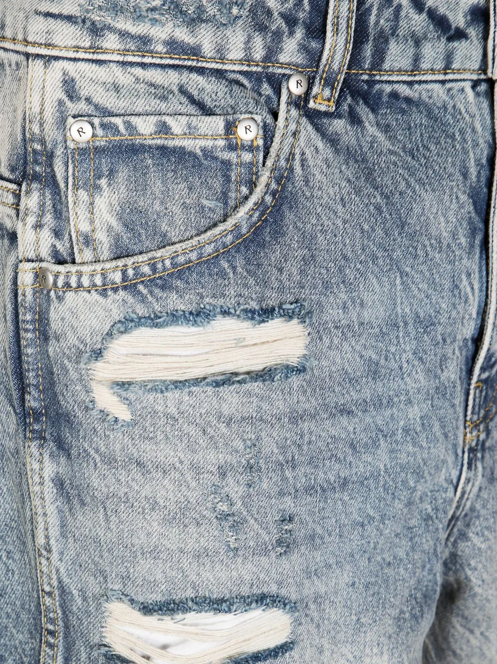 Represent R3 Distressed Baggy Jeans