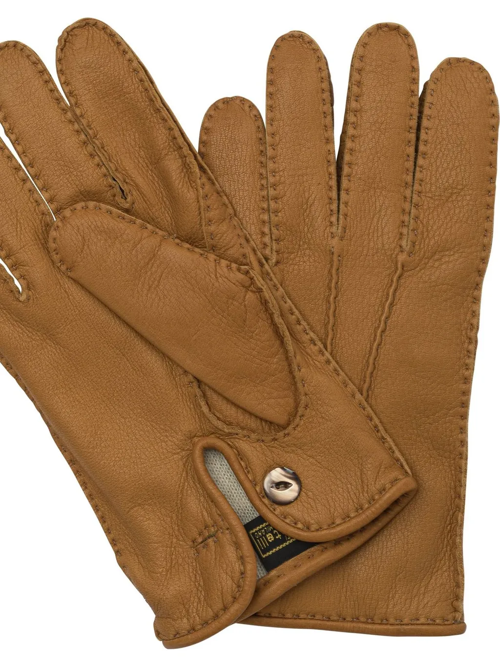 Restelli 49F Cashmere-Lined Gloves