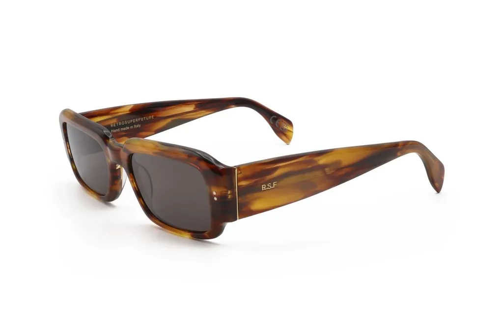 Retrosuperfuture Etrusco Rectangle Frame Sunglasses