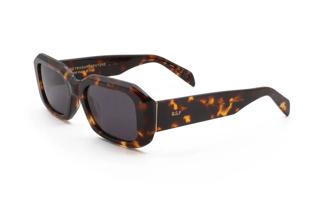 Retrosuperfuture Rectangular Frame Sunglasses