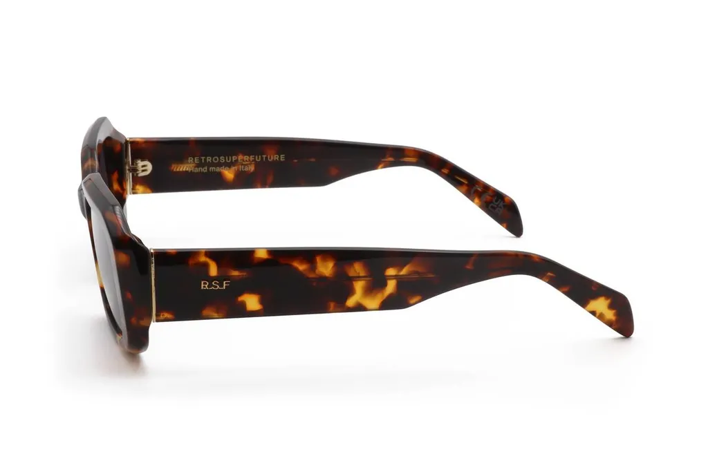 Retrosuperfuture Rectangular Frame Sunglasses