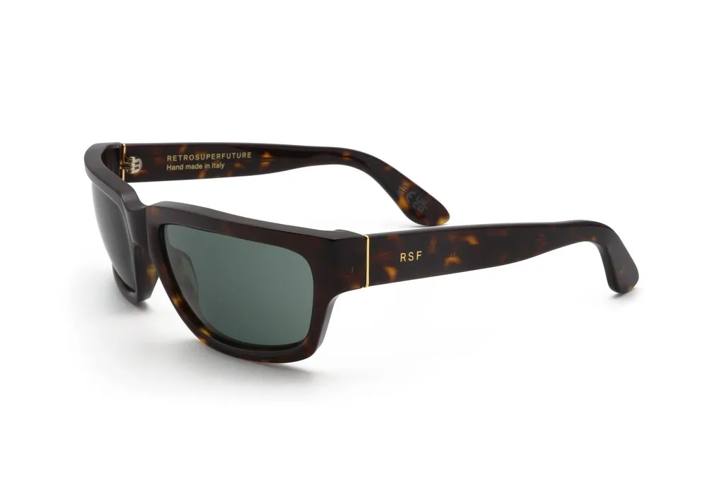 Retrosuperfuture Rectangular Frame Sunglasses