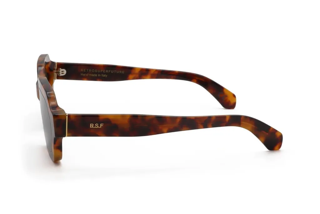 Retrosuperfuture Pooch Hexagonal Frame Sunglasses