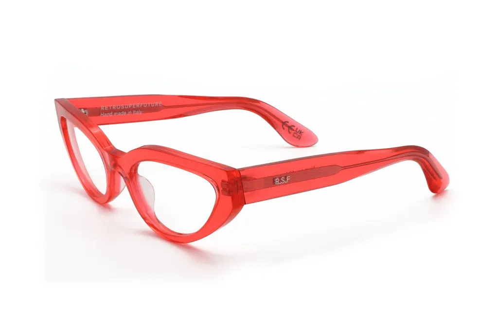 Retrosuperfuture Cat-Eye Frame Glasses