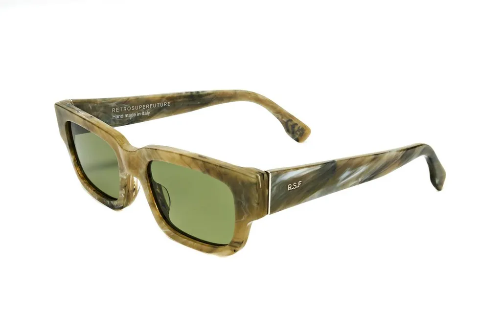 Retrosuperfuture Roma Rectangle Frame Sunglasses
