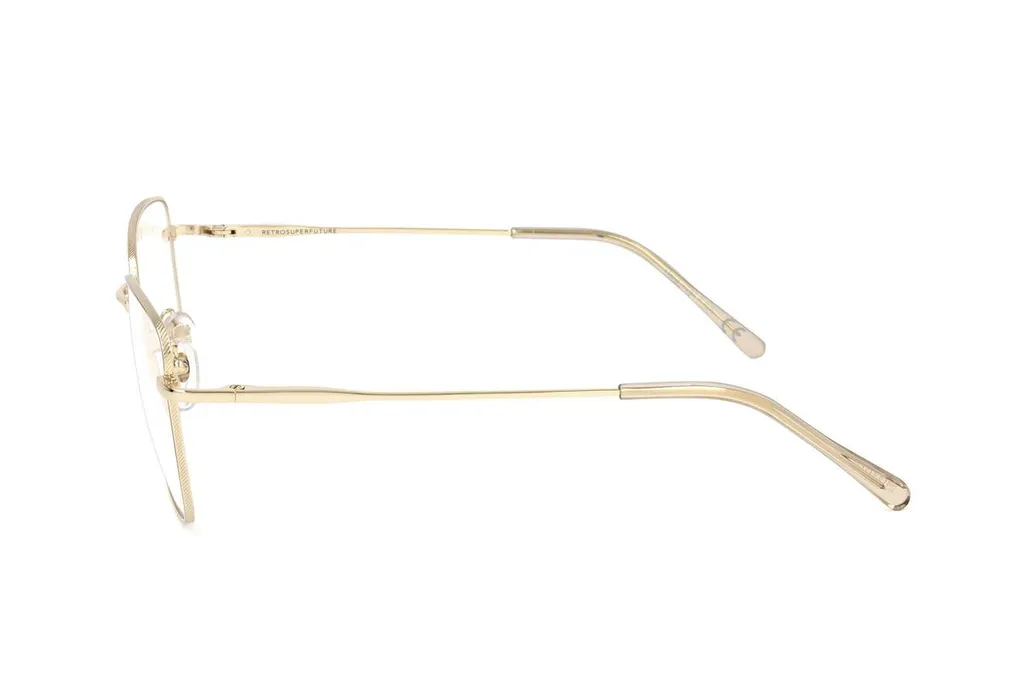 Retrosuperfuture Numero 98 Oro Square Frame Glasses