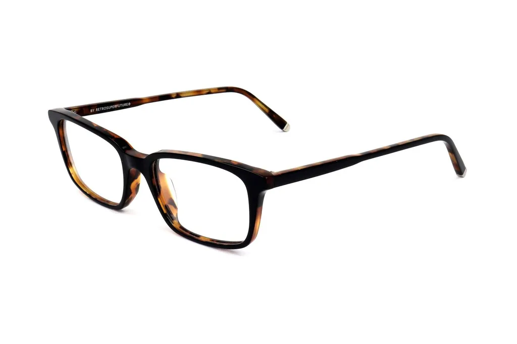Retrosuperfuture Numero Rectangular Frame Glasses