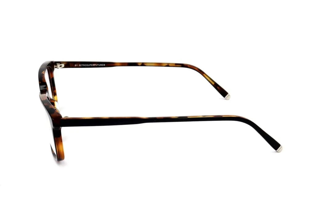 Retrosuperfuture Numero Rectangular Frame Glasses