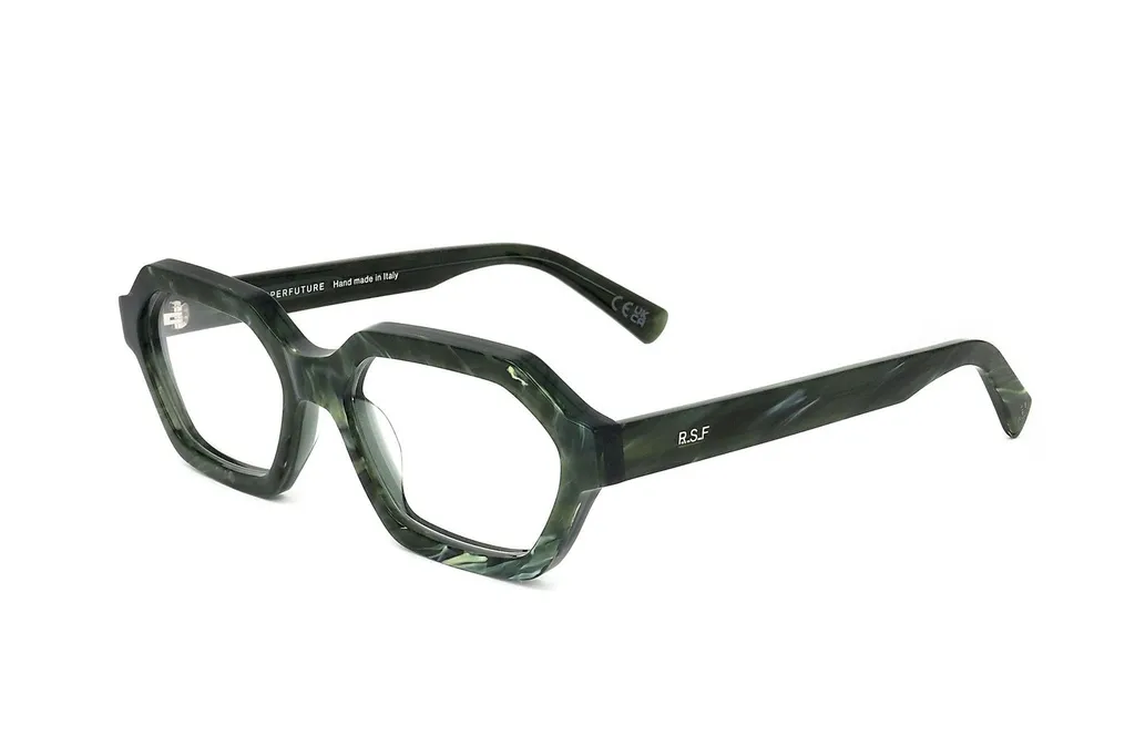 Retrosuperfuture Pooch Hexagonal-Frame Glasses