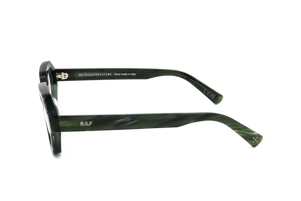 Retrosuperfuture Pooch Hexagonal-Frame Glasses