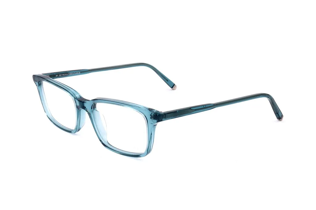 Retrosuperfuture Numero Rectangular Frame Glasses