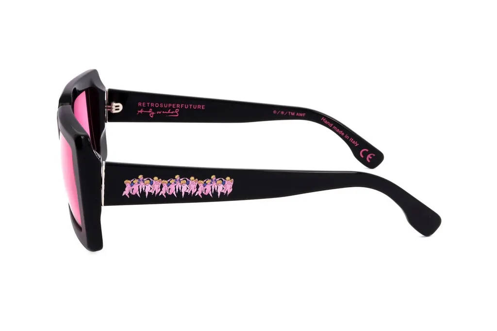 Retrosuperfuture Rectangular Frame Sunglasses