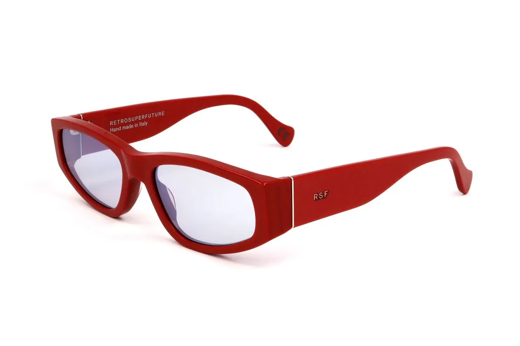 Retrosuperfuture Geometric Frame Sunglasses