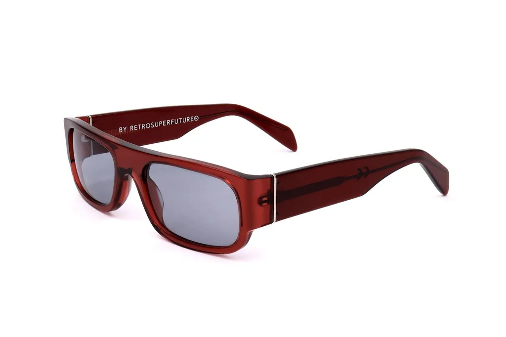 Retrosuperfuture Smile Square Frame Sunglasses