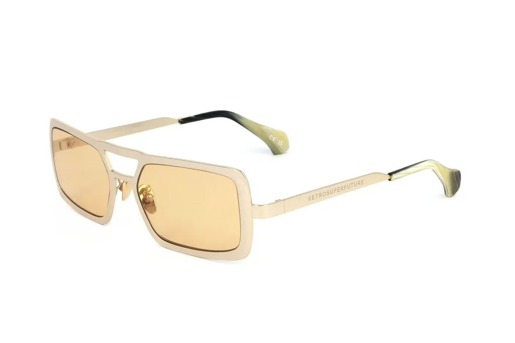 Retrosuperfuture Stereo Rectangle Frame Sunglasses