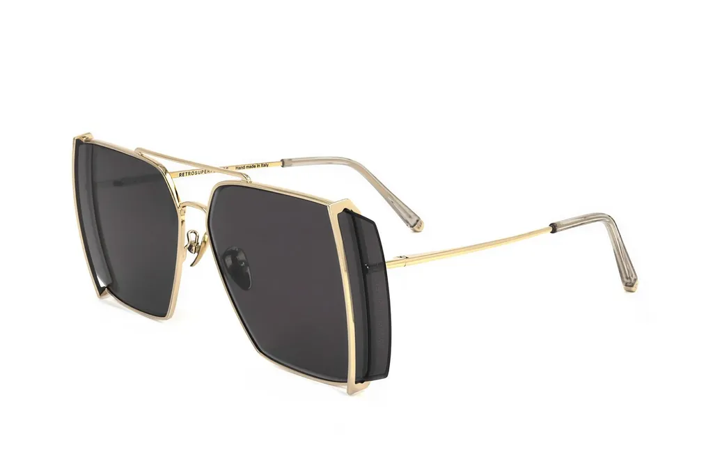 Retrosuperfuture Teorema Oversized Frame Sunglasses