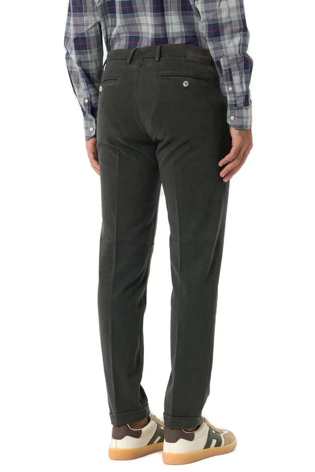 Re-Hash Logo Patch Straight Leg Pants