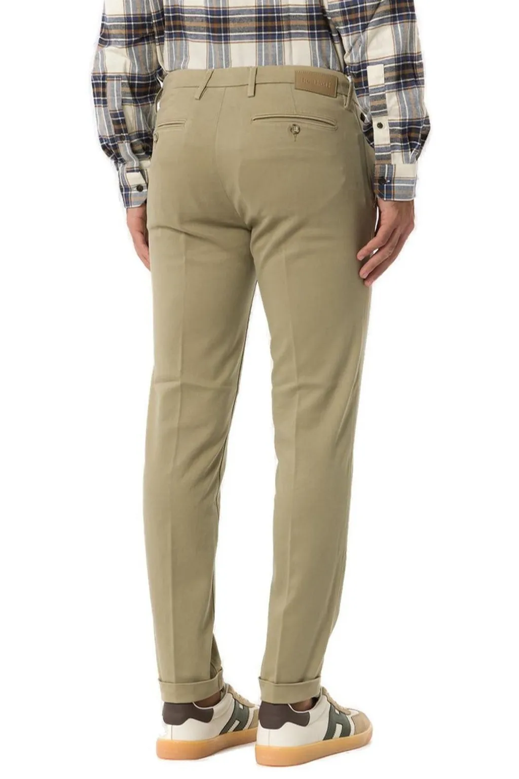 Re-Hash Logo Patch Straight Leg Pants