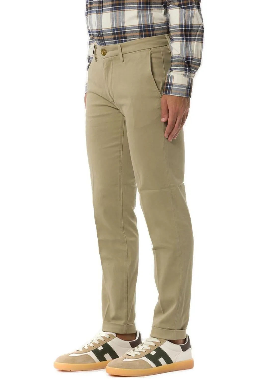 Re-Hash Logo Patch Straight Leg Pants