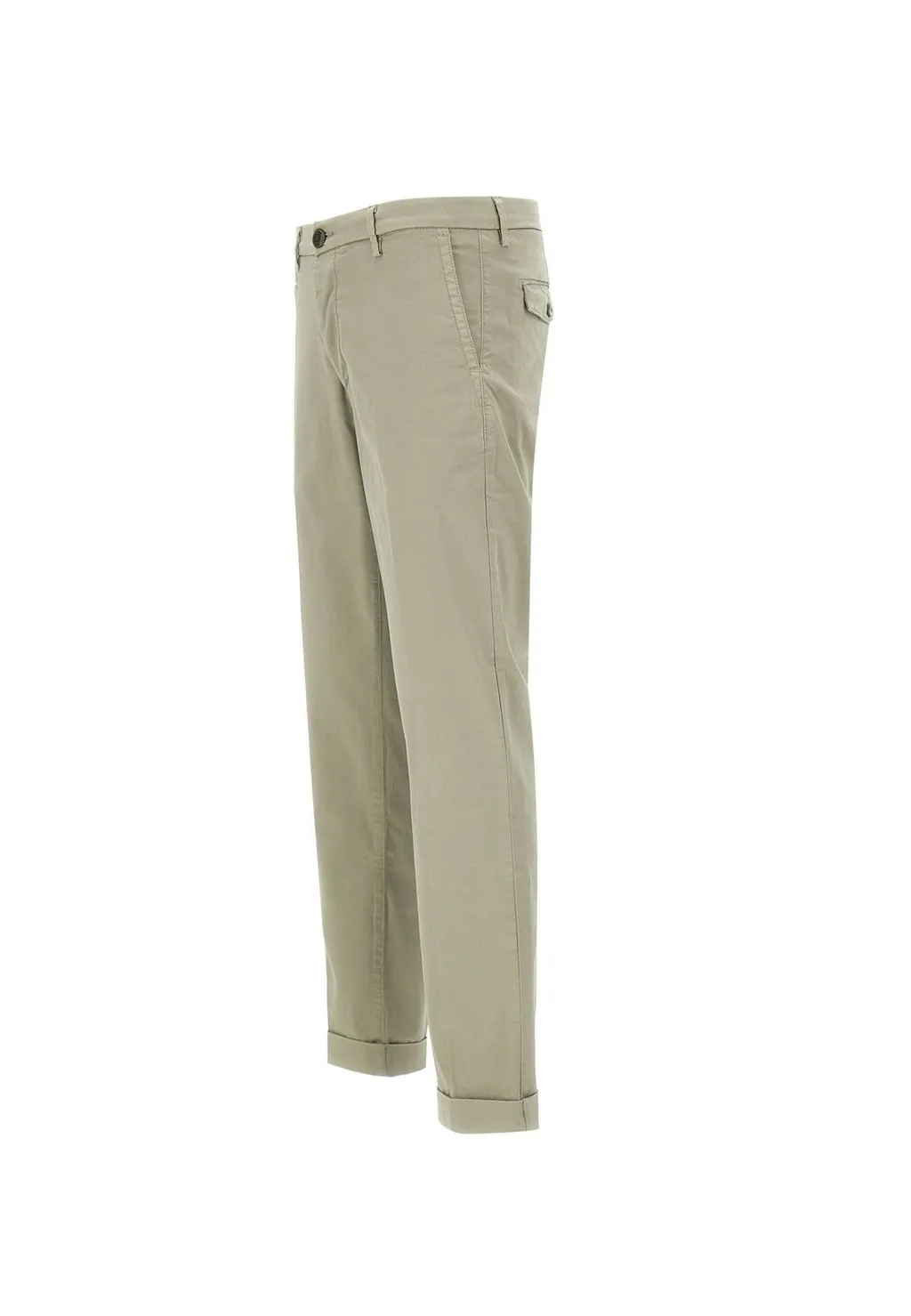 Re-Hash Slim Fit Turn-Up Pants