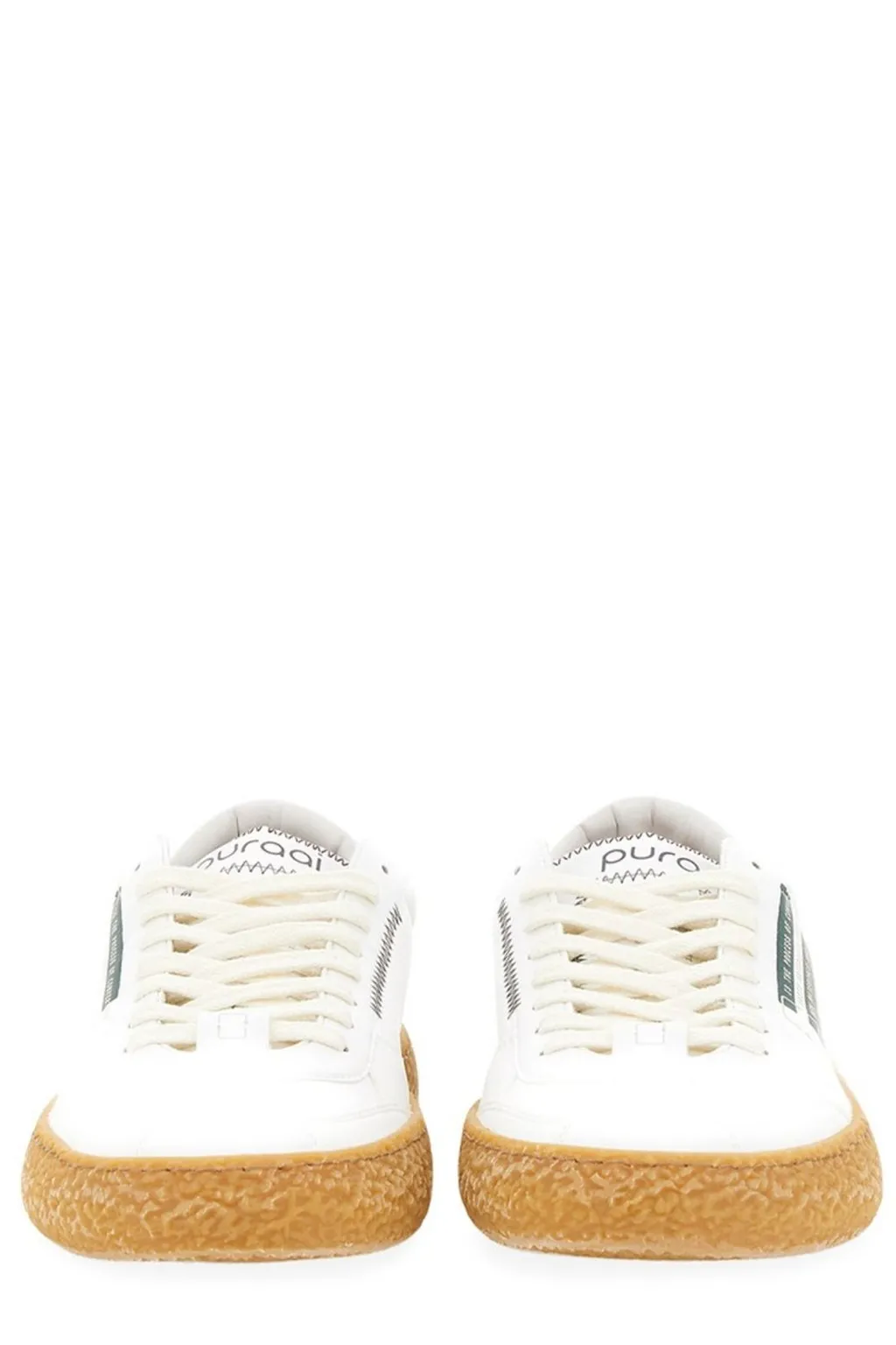 Puraai Graphic Printed Lace-Up Sneakers