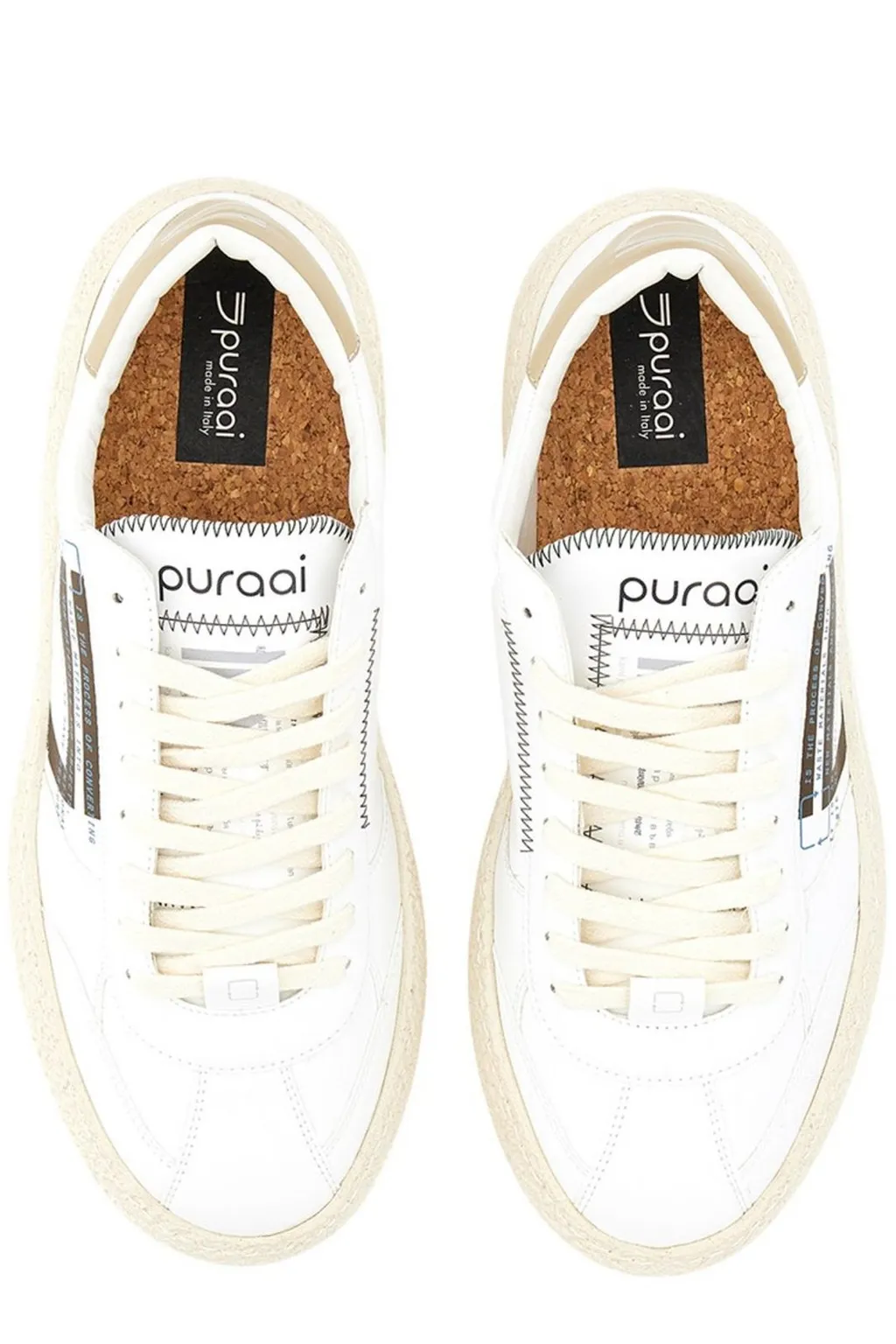 Puraai Pistachio Lace-Up Sneakers