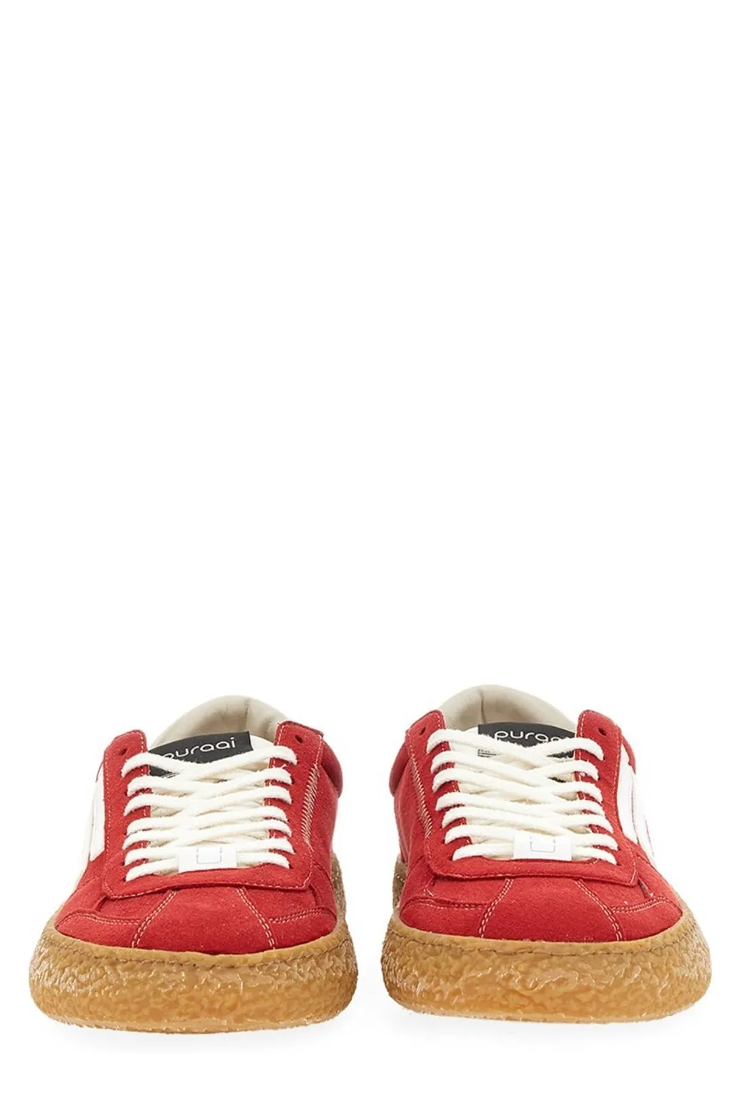 Puraai Round-Toe Lace-Up Sneakers