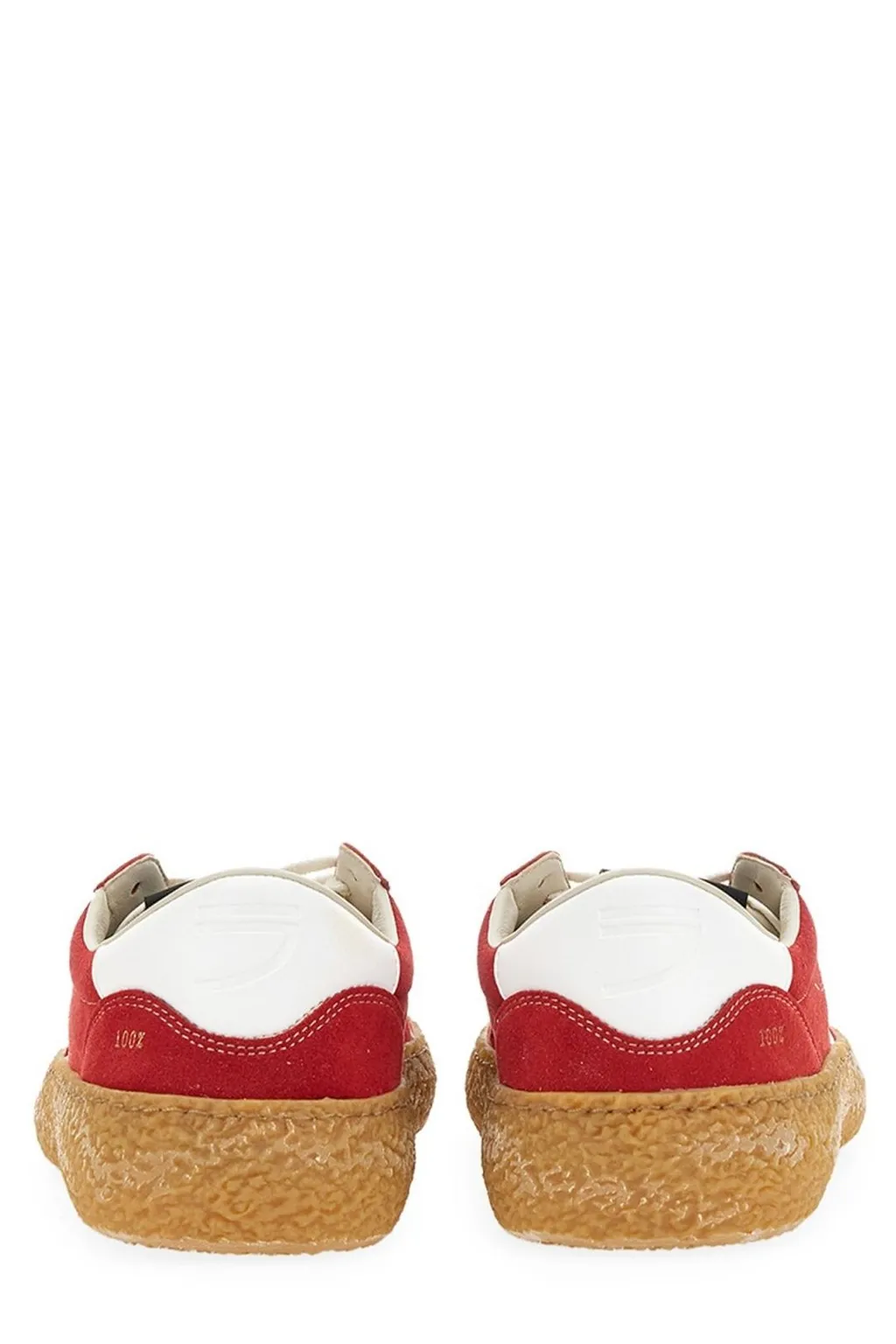 Puraai Round-Toe Lace-Up Sneakers