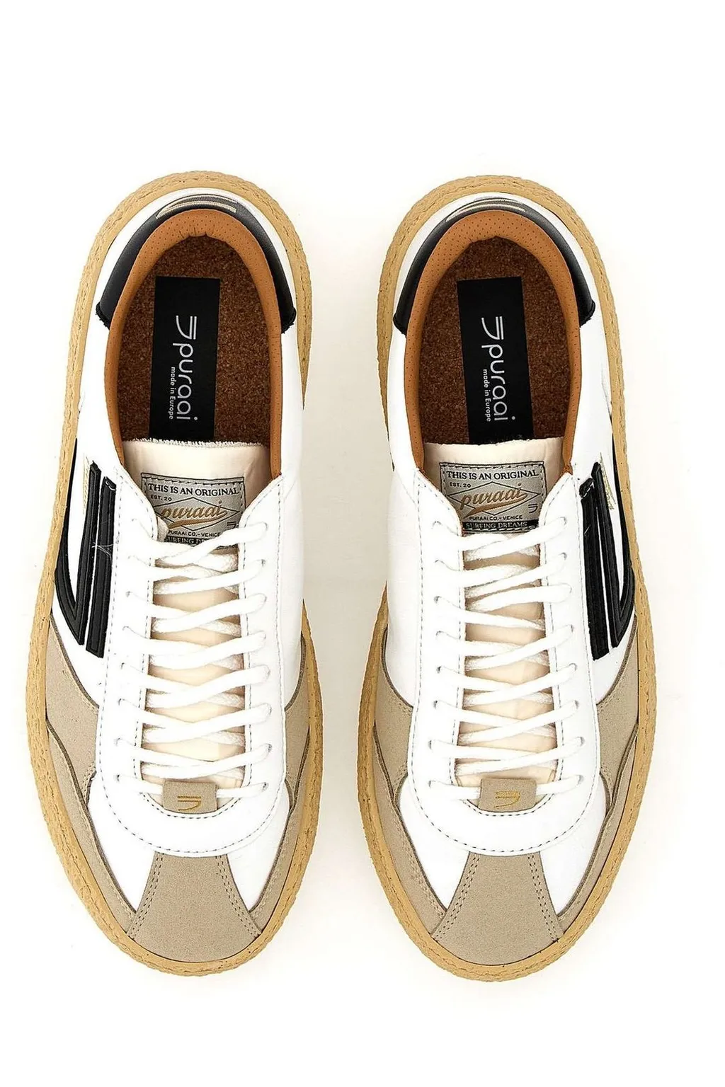 Puraai Classic Pitch Lace-Up Sneakers