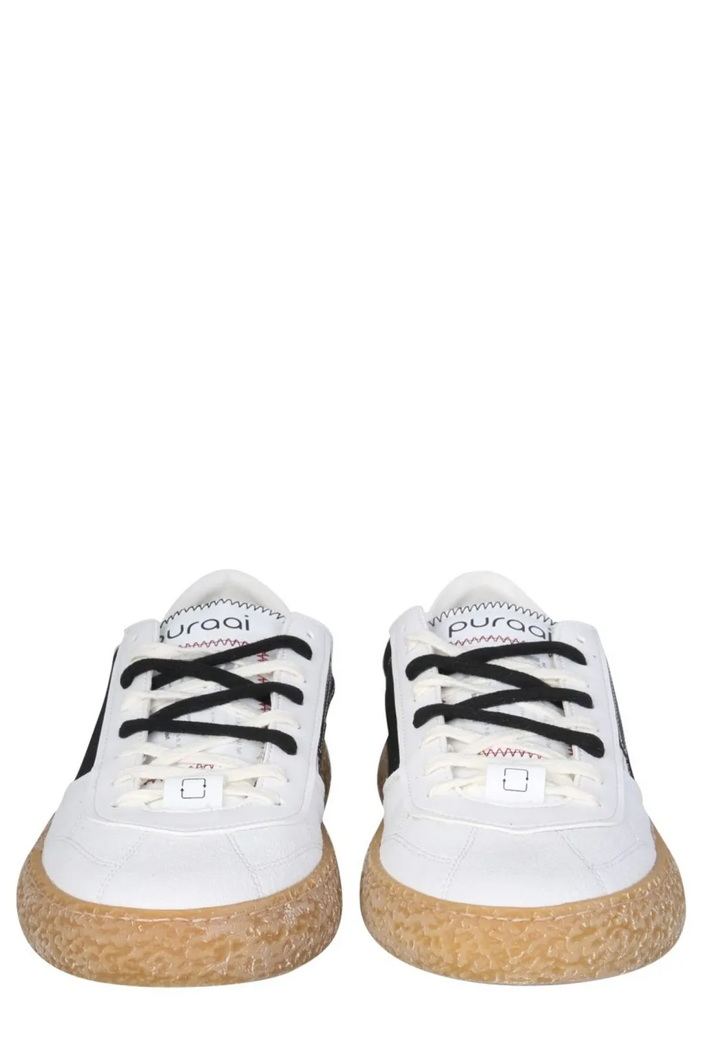 Puraai Logo Printed Lace-Up Sneakers