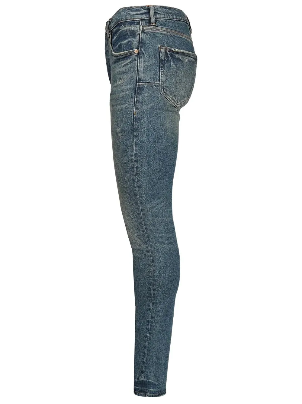 Purple P001 Vintage Stretch Jeans
