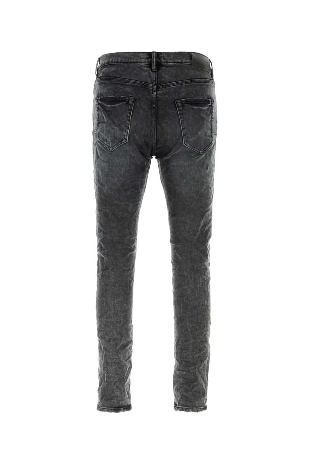 Purple Vintage Wash Stretch Jeans