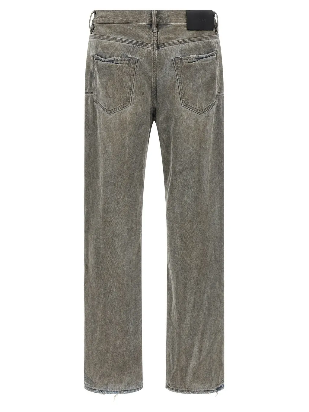 Purple Arcilla Straight-Leg Jeans