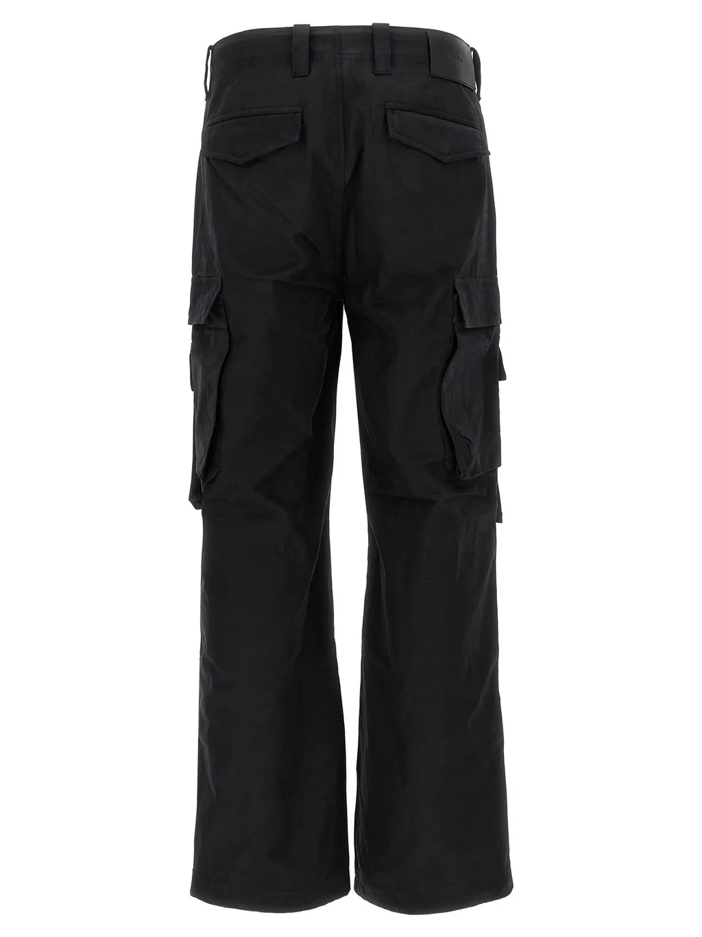 Purple Tailored Cargo Pants