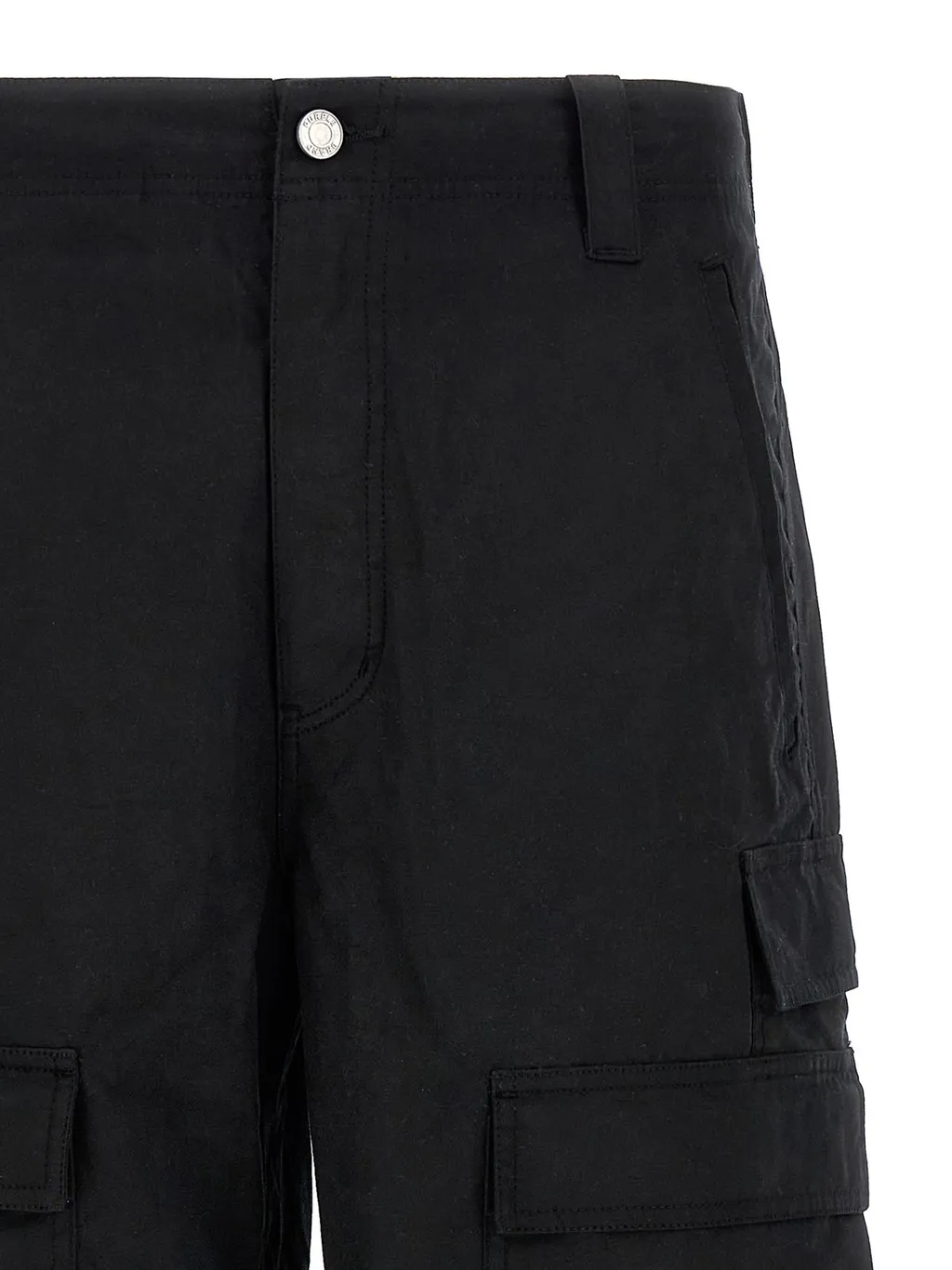 Purple Tailored Cargo Pants