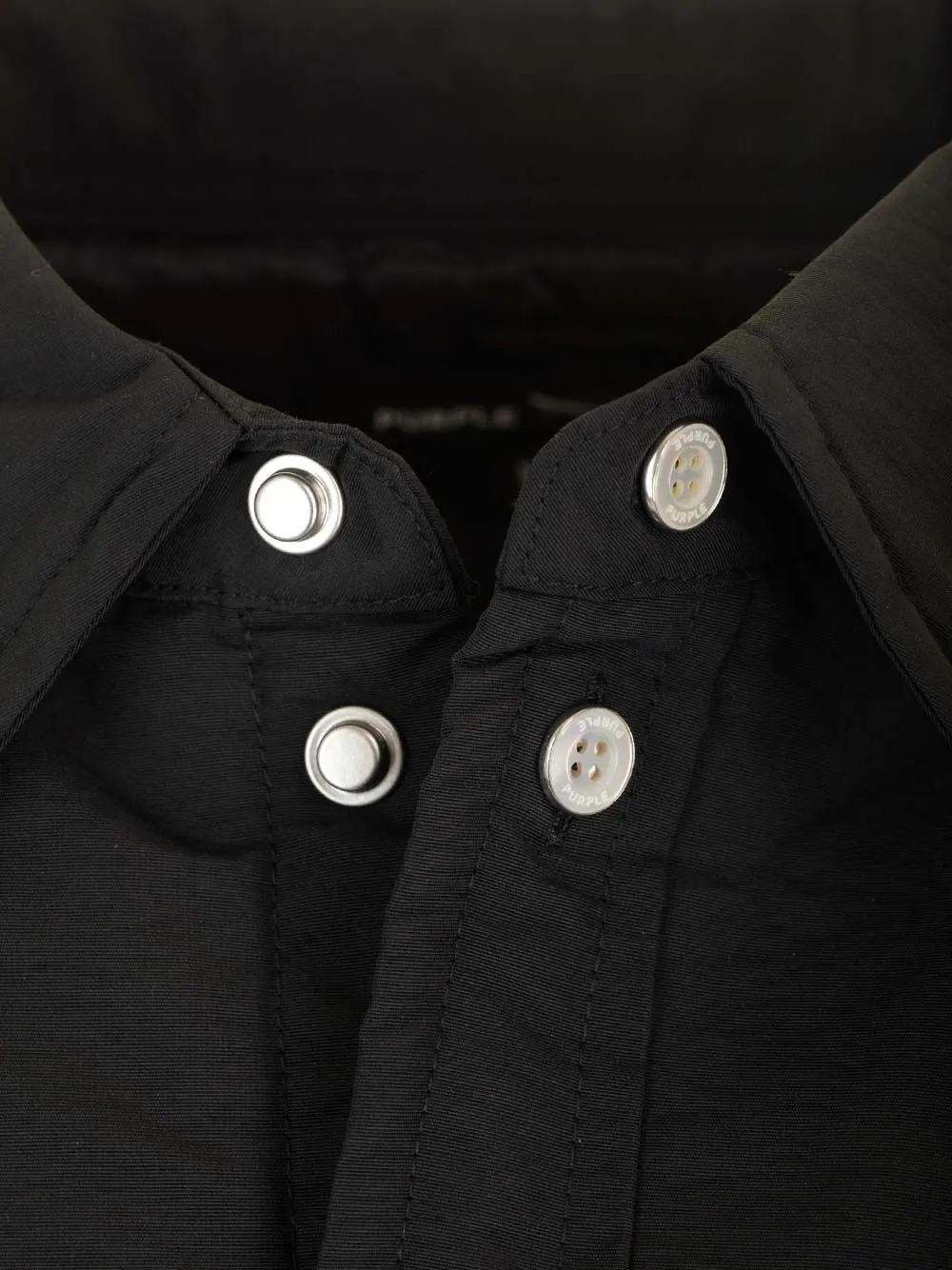Purple Button-Up Overshirt