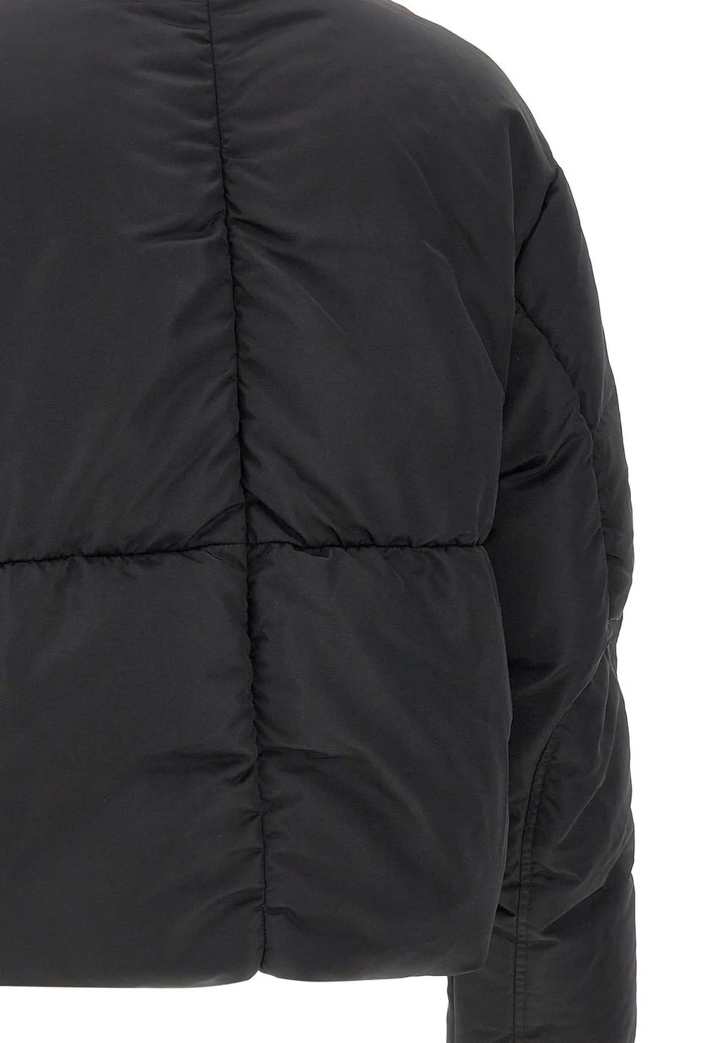 Purple Brand Oversized Twill Puffer Coat