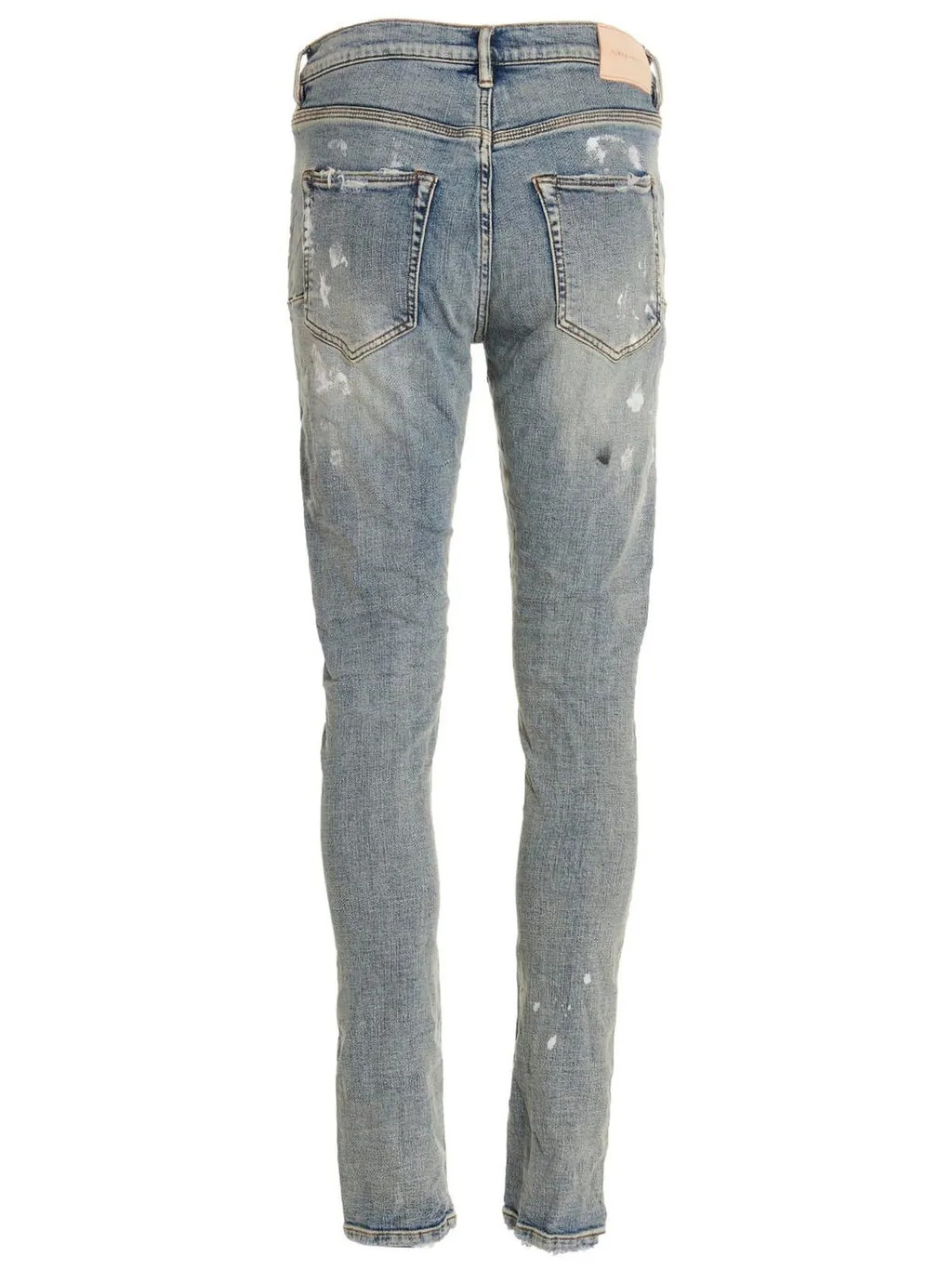 Purple Brand Distressed Skinny Jeans