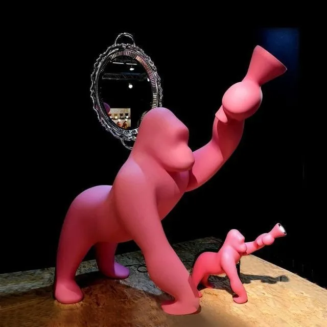 Qeeboo Kong Gorilla Shape Lamp