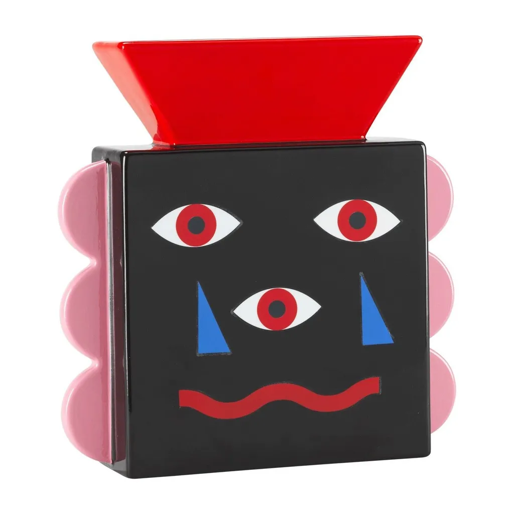 Qeeboo Oggian Beautiful Face Vase