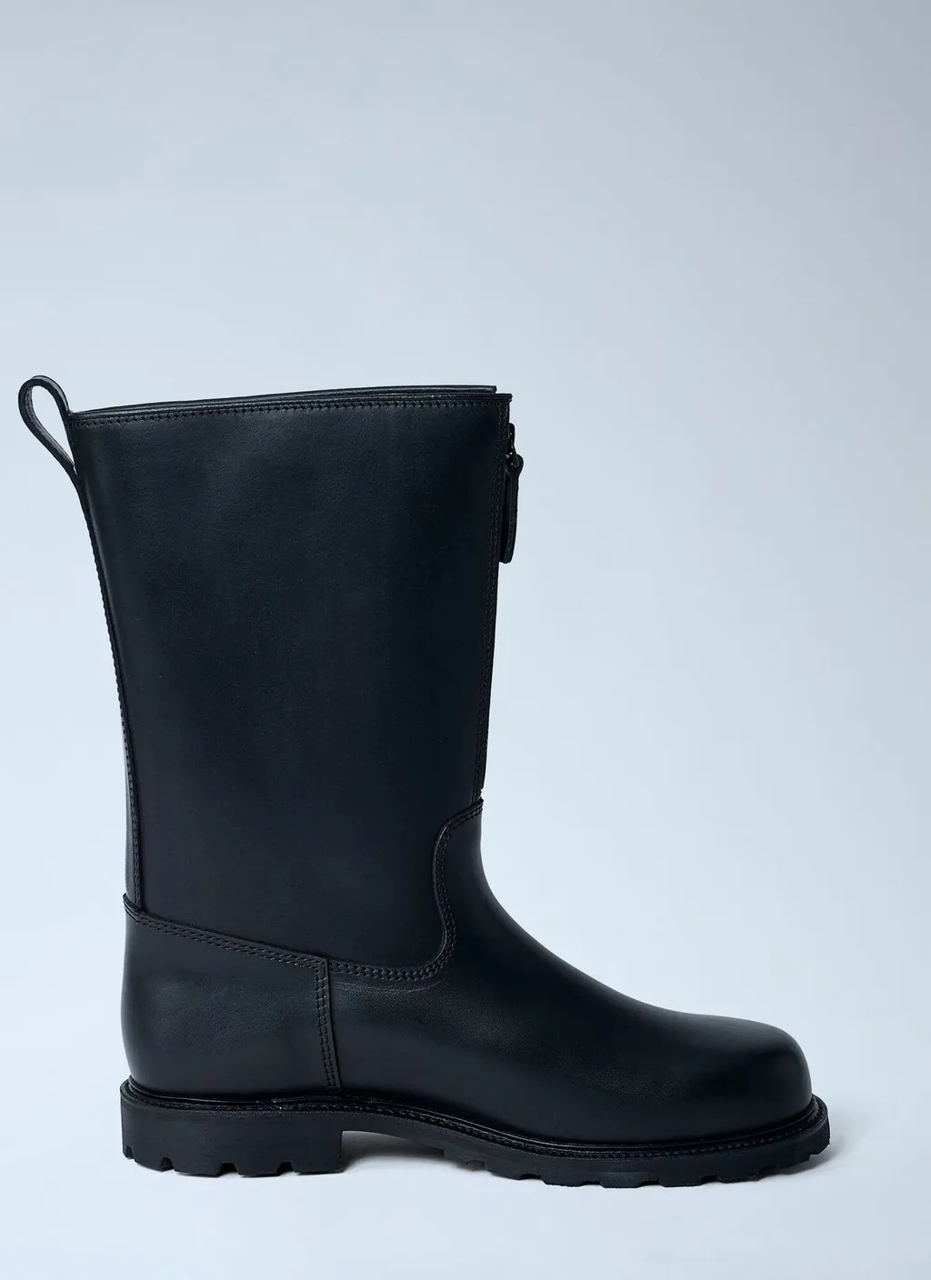 Rier Front-Zip Mid-Calf Boots