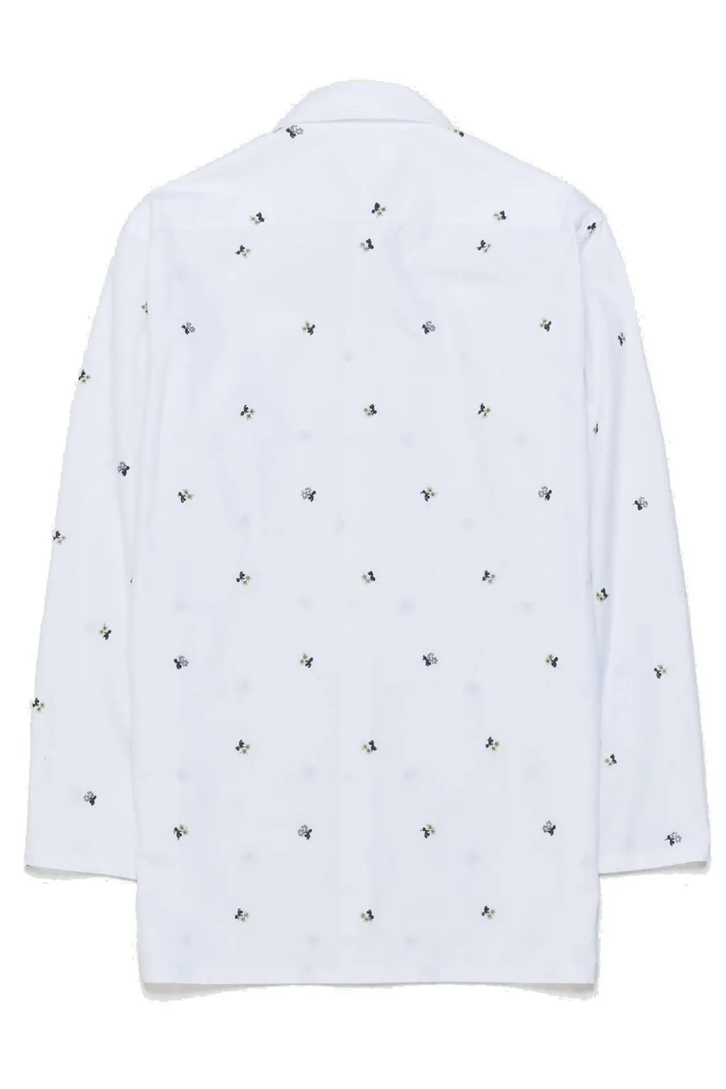 Rier Embroidered Poplin Shirt