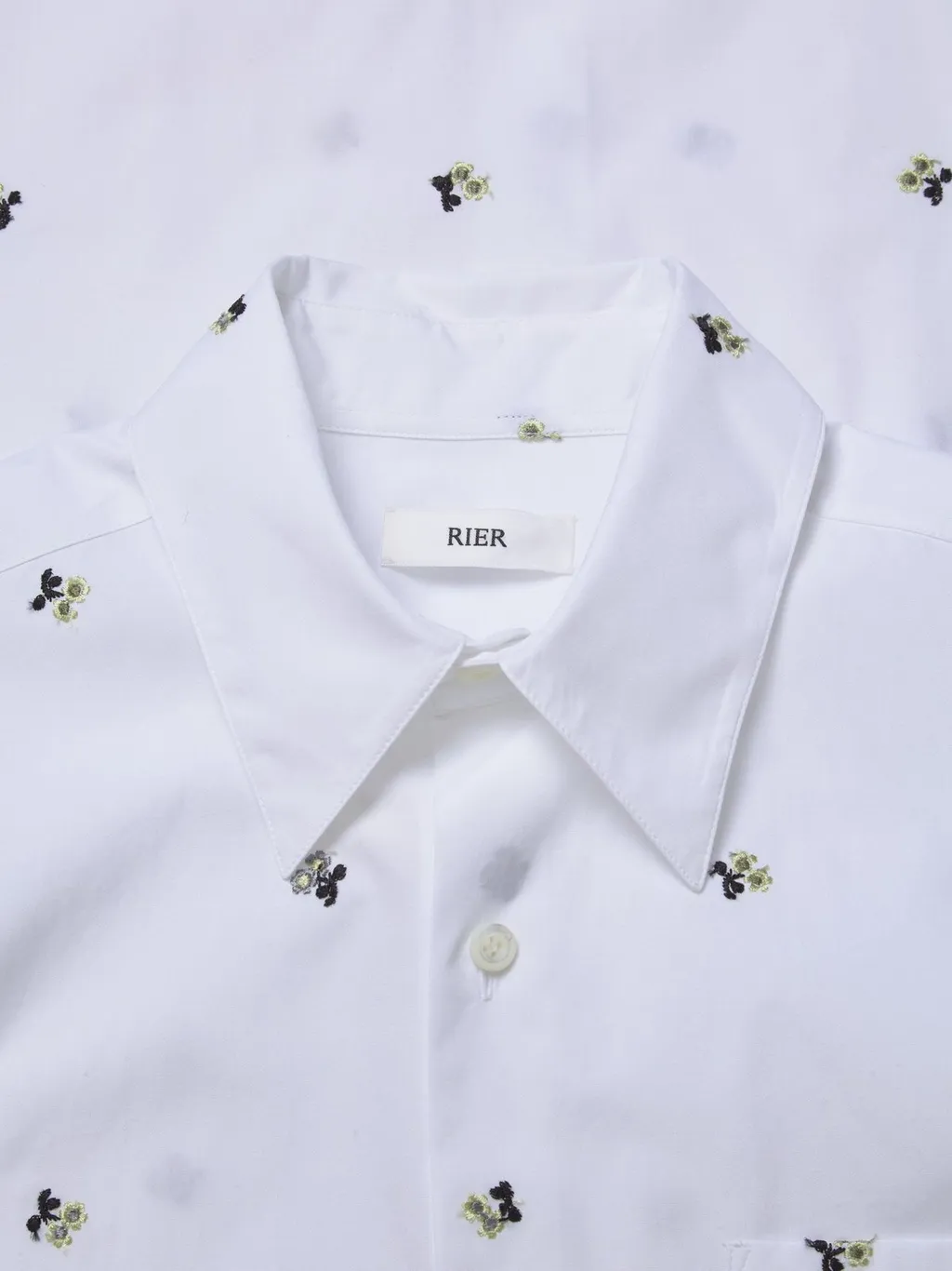 Rier Embroidered Poplin Shirt