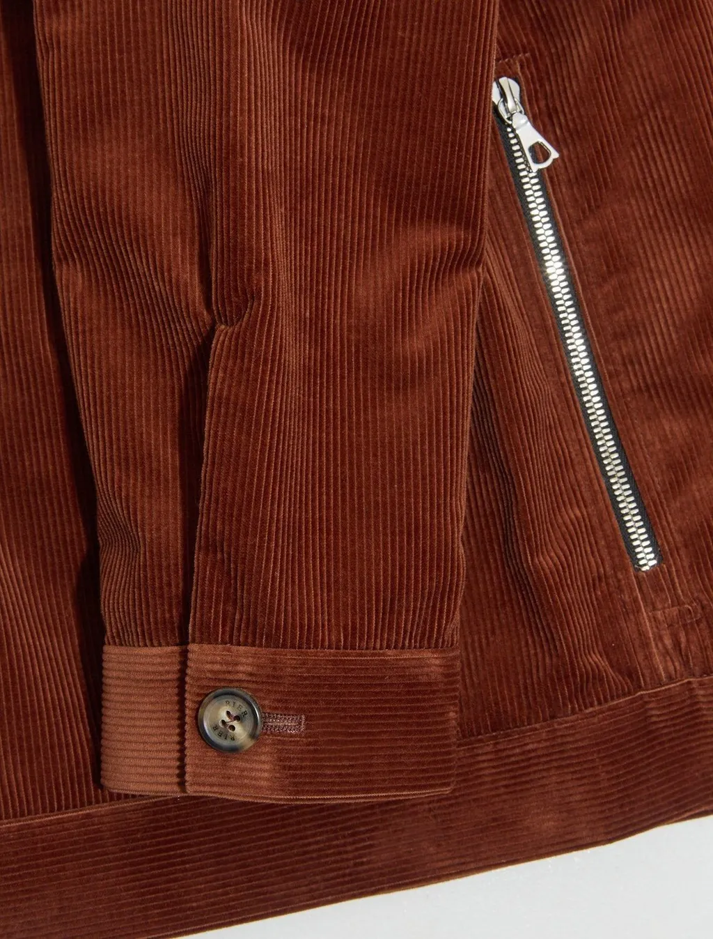 Rier Corduroy Zip-Up Jacket